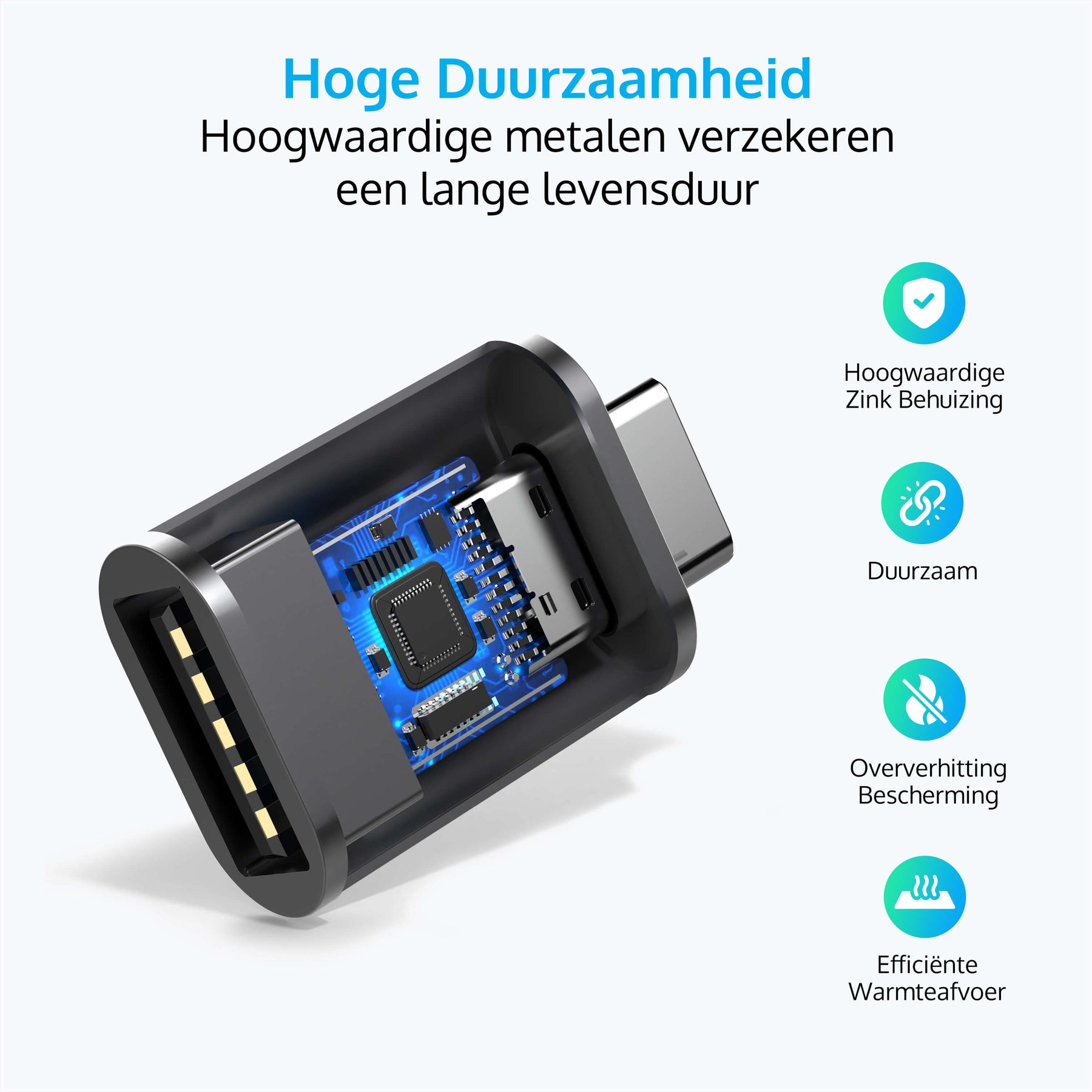 usb c naar usb a adapter
